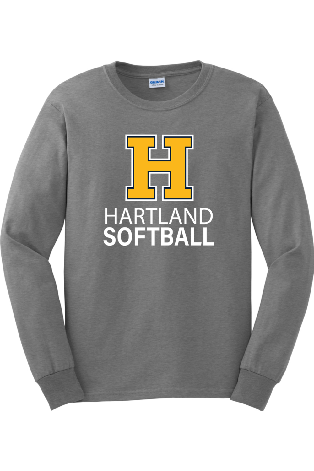 Hartland Softball Cotton Long Sleeve T-Shirt