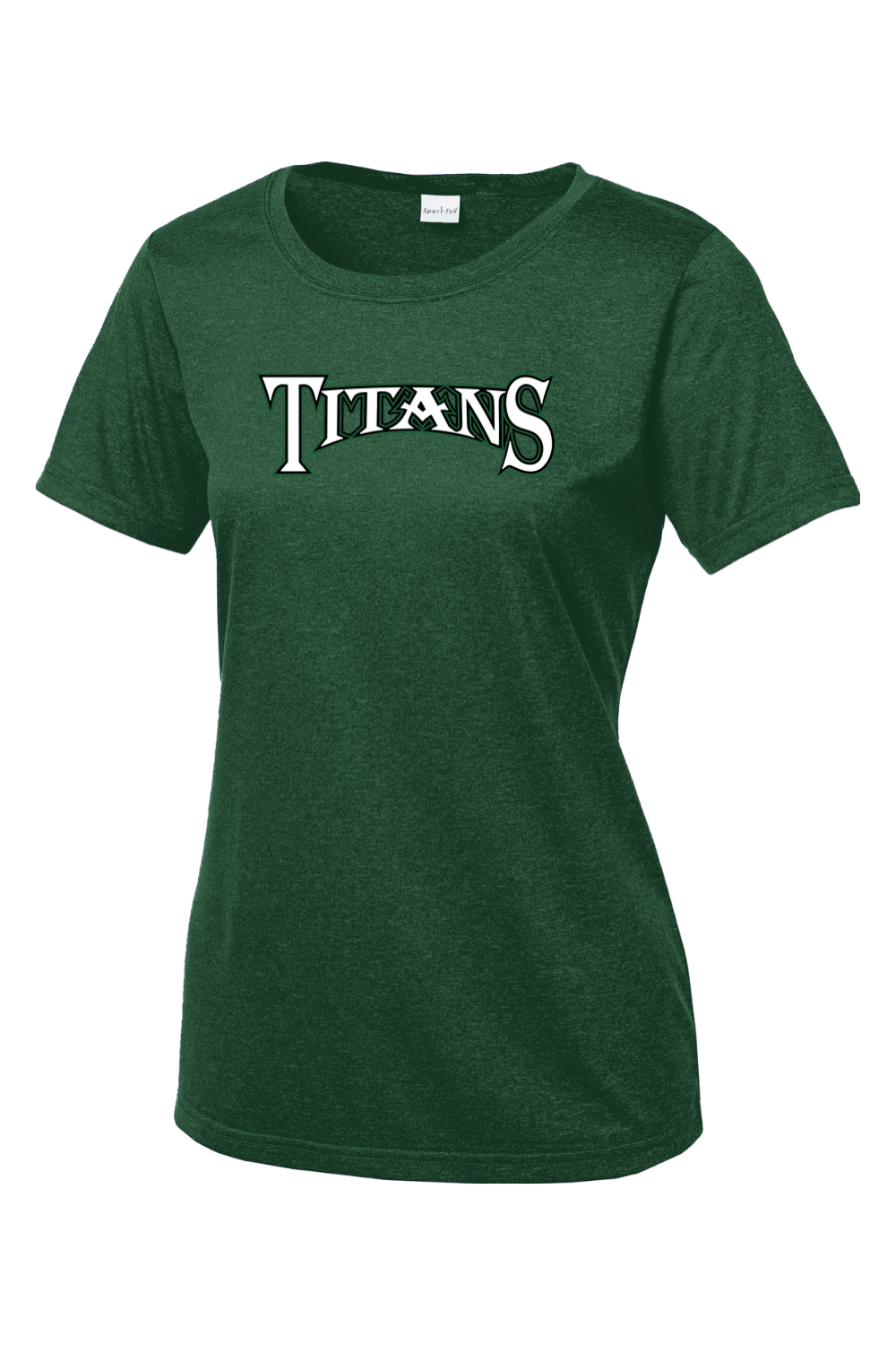 Sport-Tek Ladies Heather Contender Scoop Neck Tee