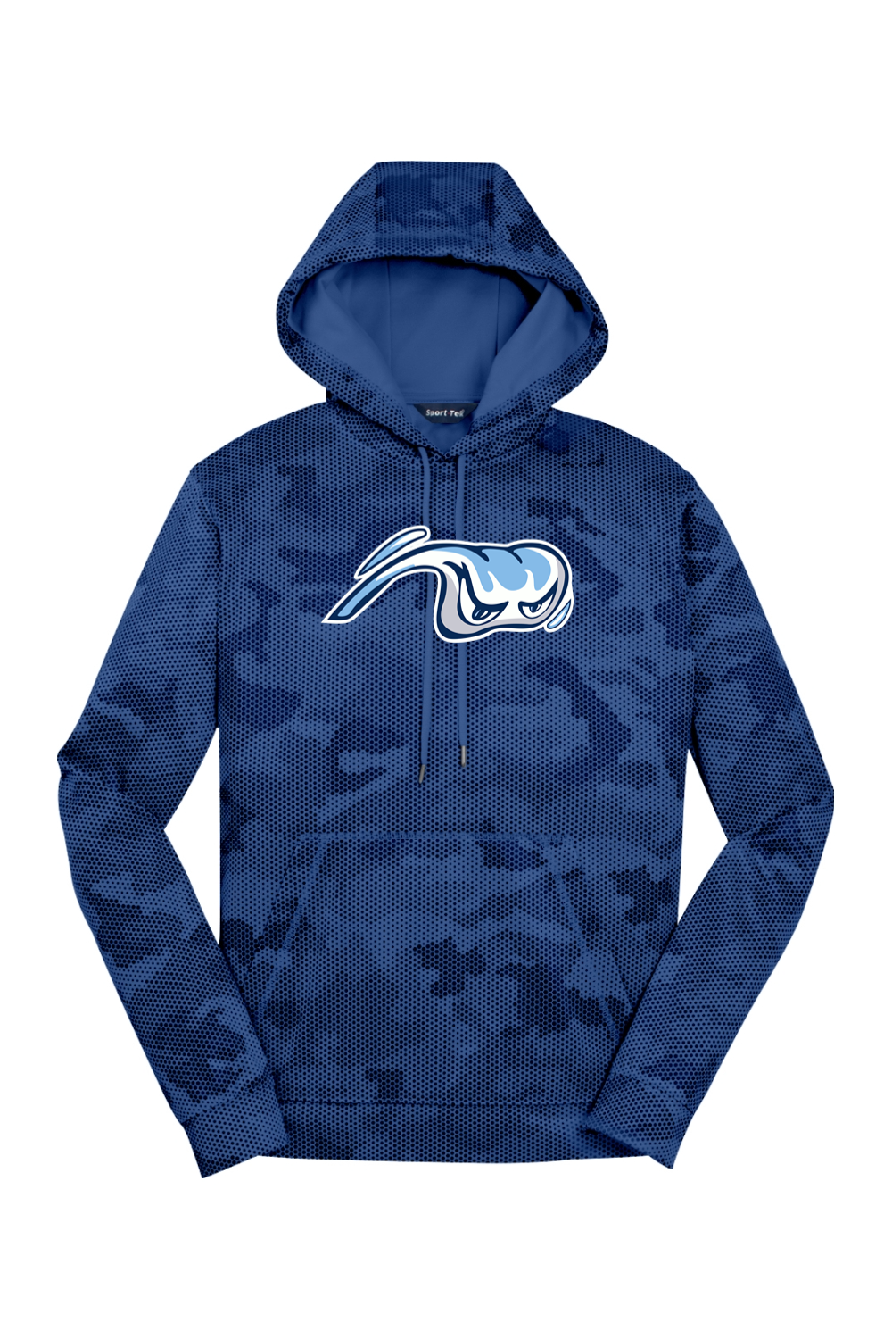 Whitecaps Baseball Sport-Wick CamoHex Fleece Hooded Pullover