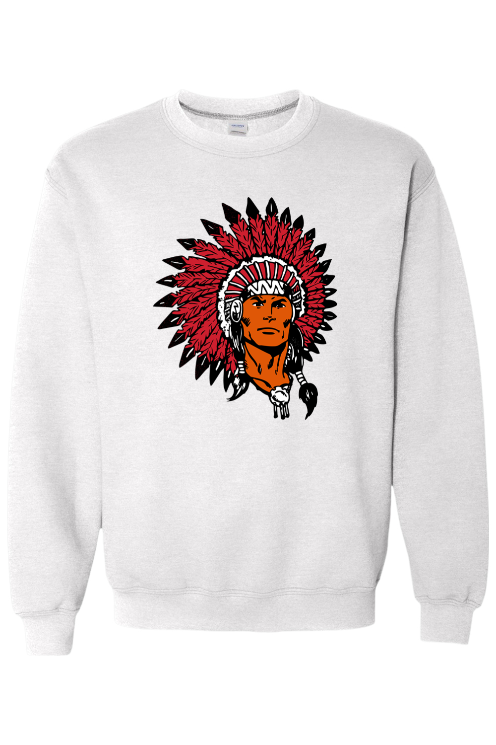 Bellefontaine Chiefs Heavy Blend Crewneck Sweatshirt