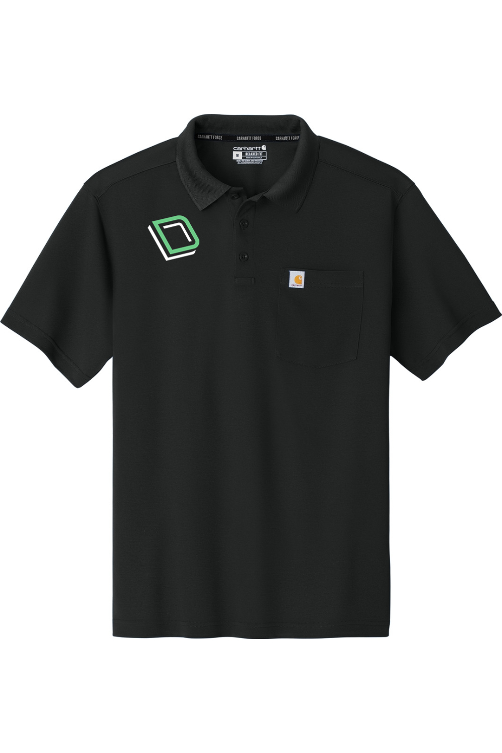Drive Sports DTF Carhartt Force Snag-Resistant Pocket Polo