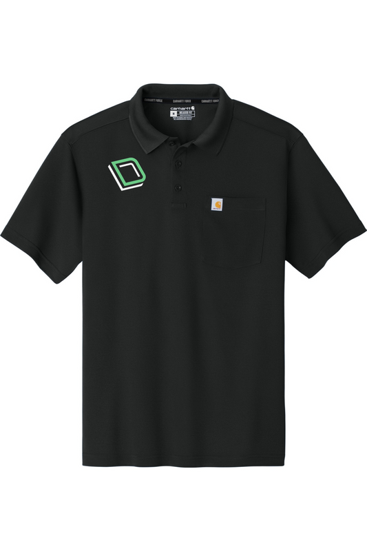 Drive Sports DTF Carhartt Force Snag-Resistant Pocket Polo