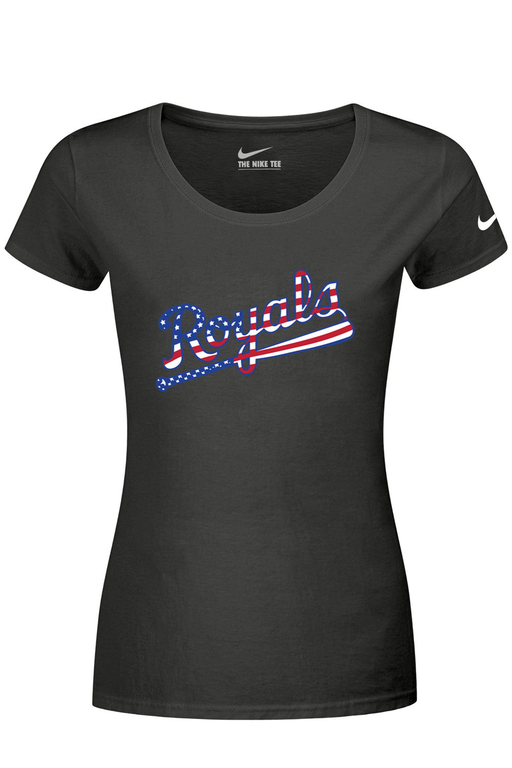 Richmond Royals 10U Nike Ladies Dri-FIT Cotton/Poly Scoop Neck Tee
