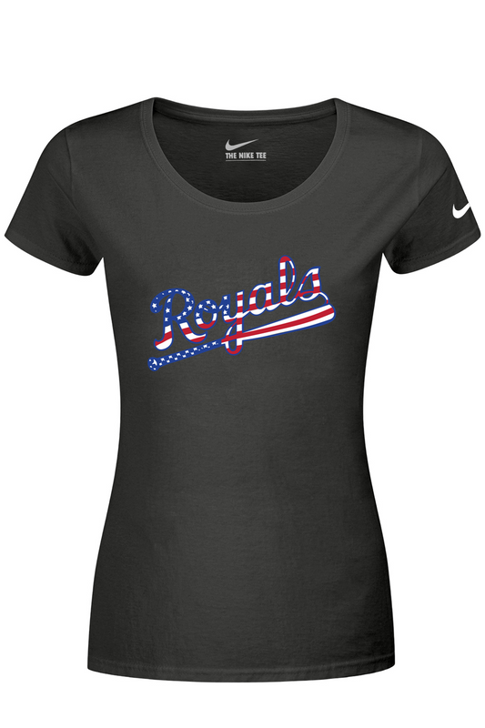 Richmond Royals 10U Nike Ladies Dri-FIT Cotton/Poly Scoop Neck Tee