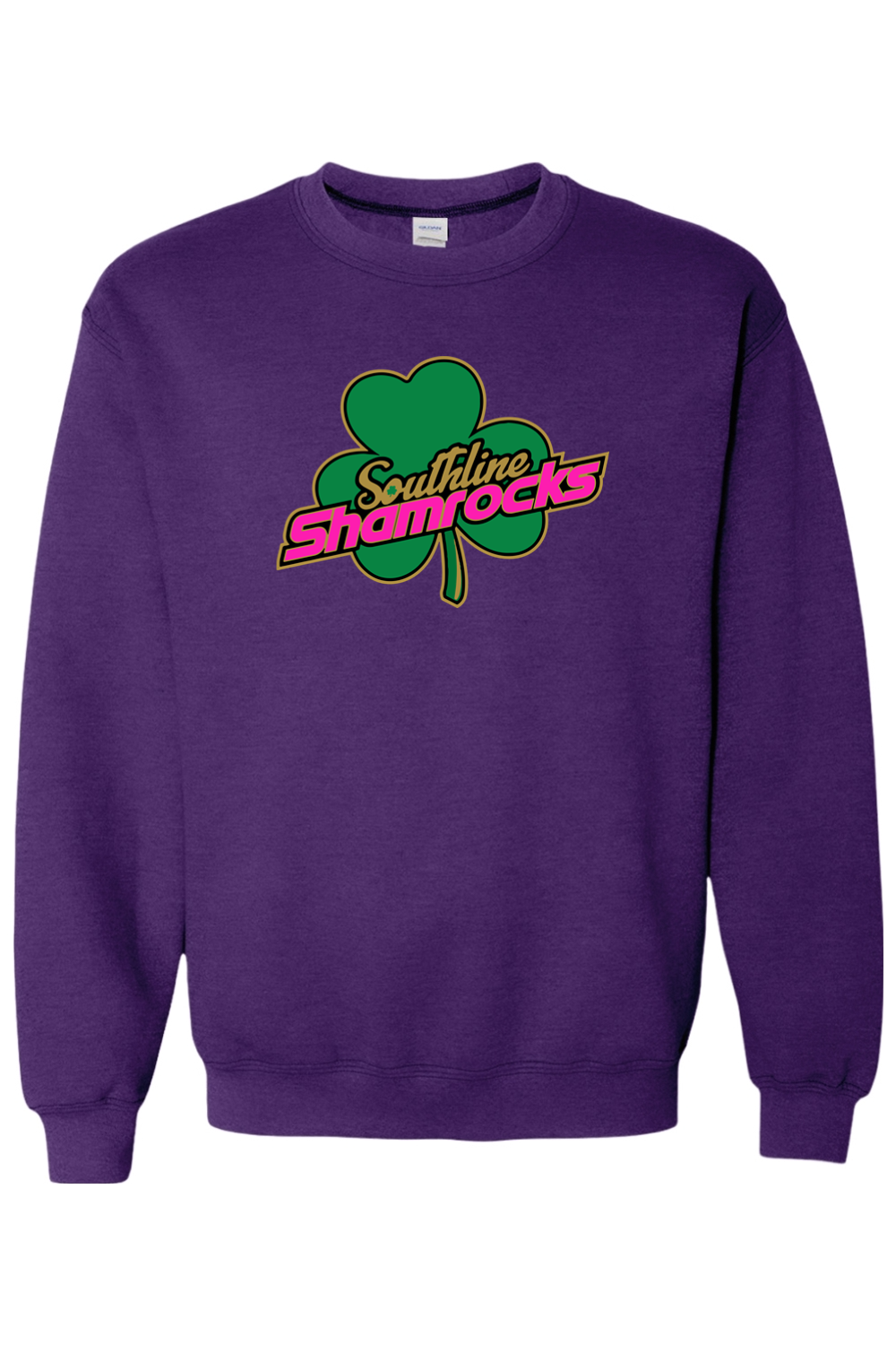Shamrocks Softball Heavy Blend Crewneck Sweatshirt