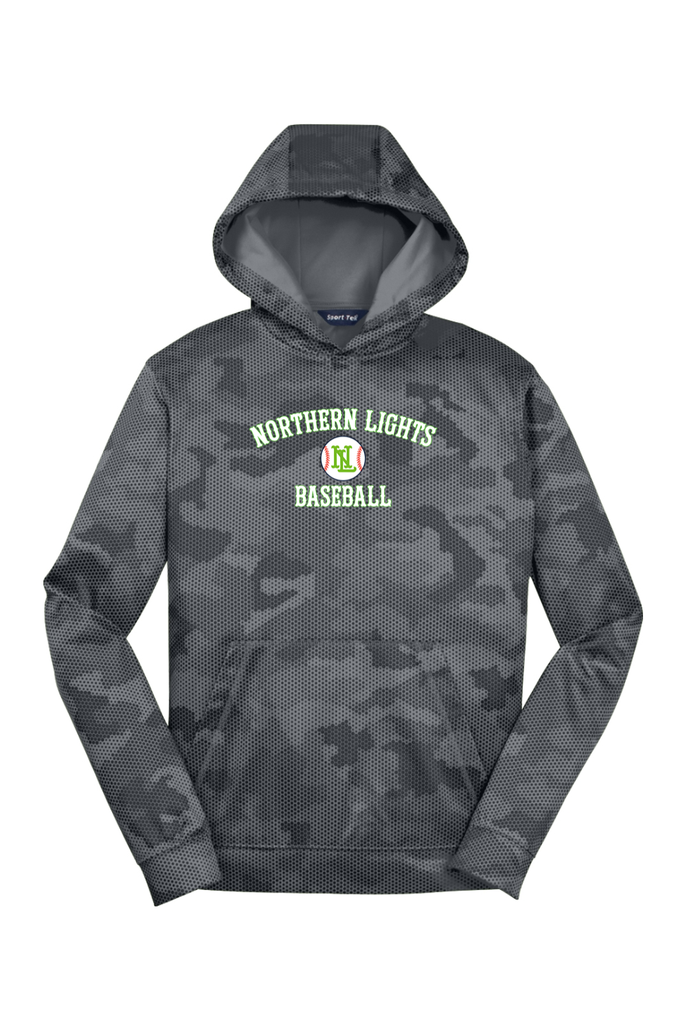 Northern Lights Youth CamoHex Fleece Hooded Pullover