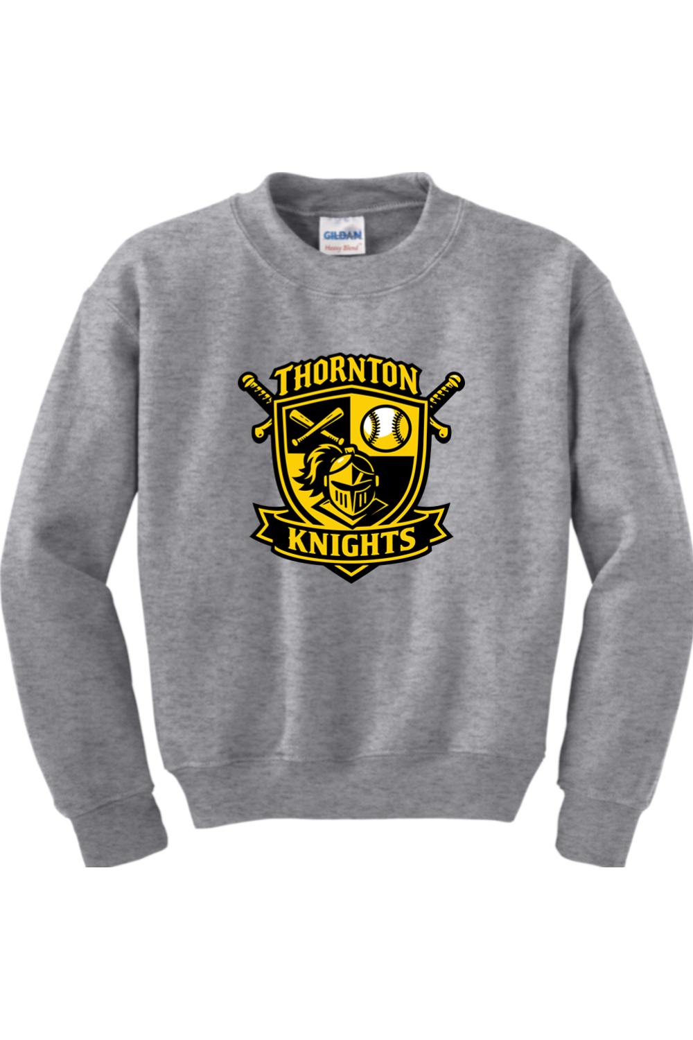 Thornton Knights Youth Heavy Blend Crewneck Sweatshirt