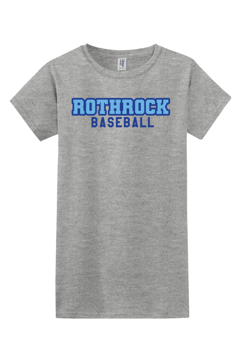 Rothrock Baseball Softstyle Ladies' T-Shirt