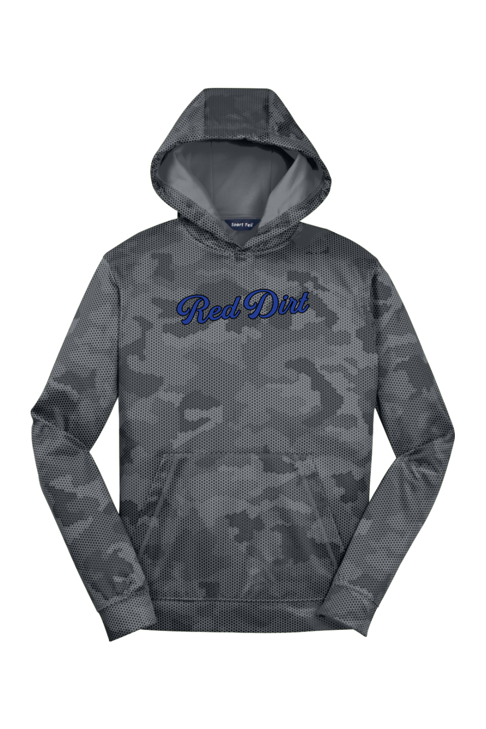 Red Dirt Youth Sport-Wick CamoHex Fleece Hooded Pullover