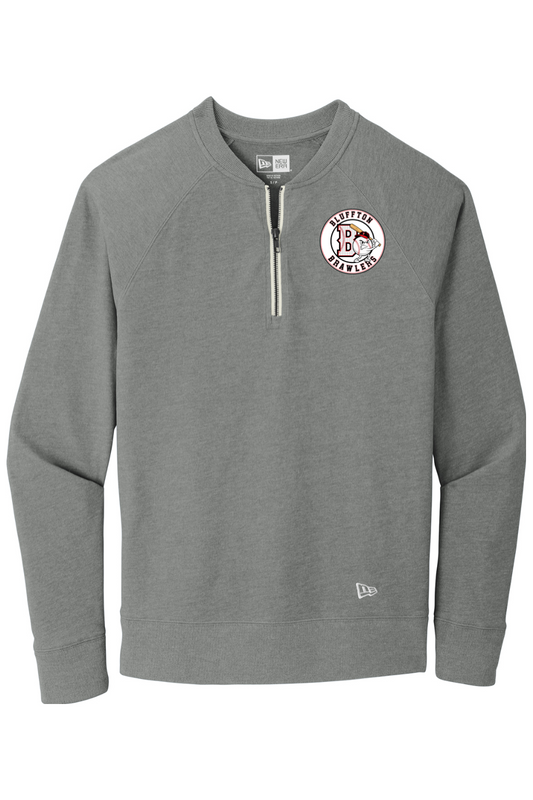 Brawlers Sueded Cotton Blend 1/4-Zip Pullover