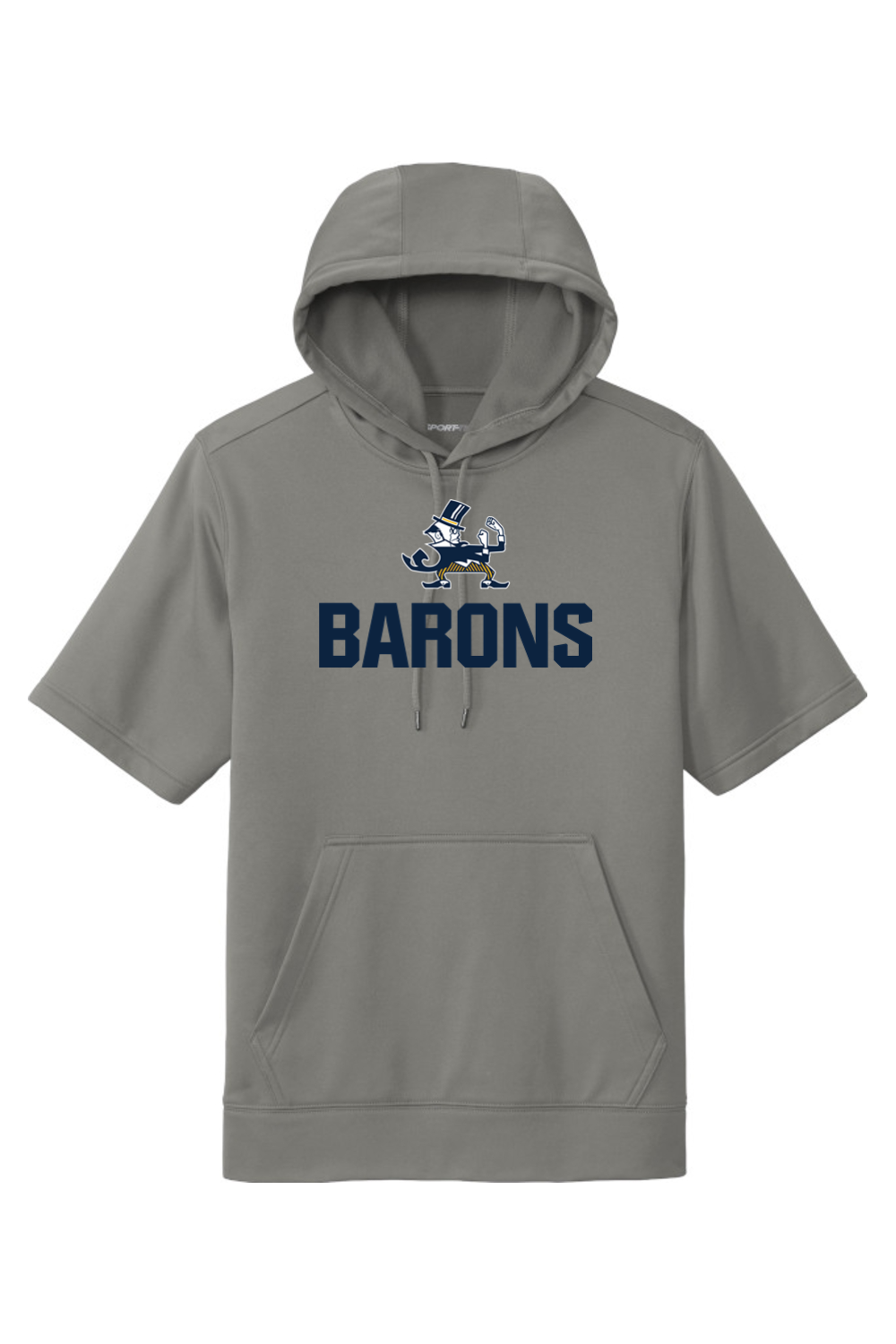 B-CC Wrestling DTF Fleece Short Sleeve Hooded Pullover