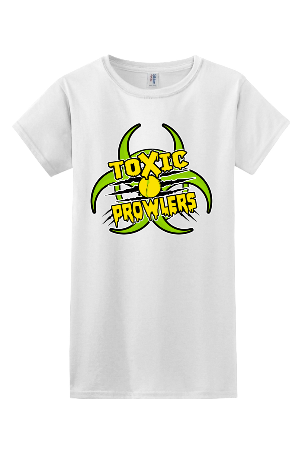 Toxic Prowlers Softball Softstyle Ladies' T-Shirt