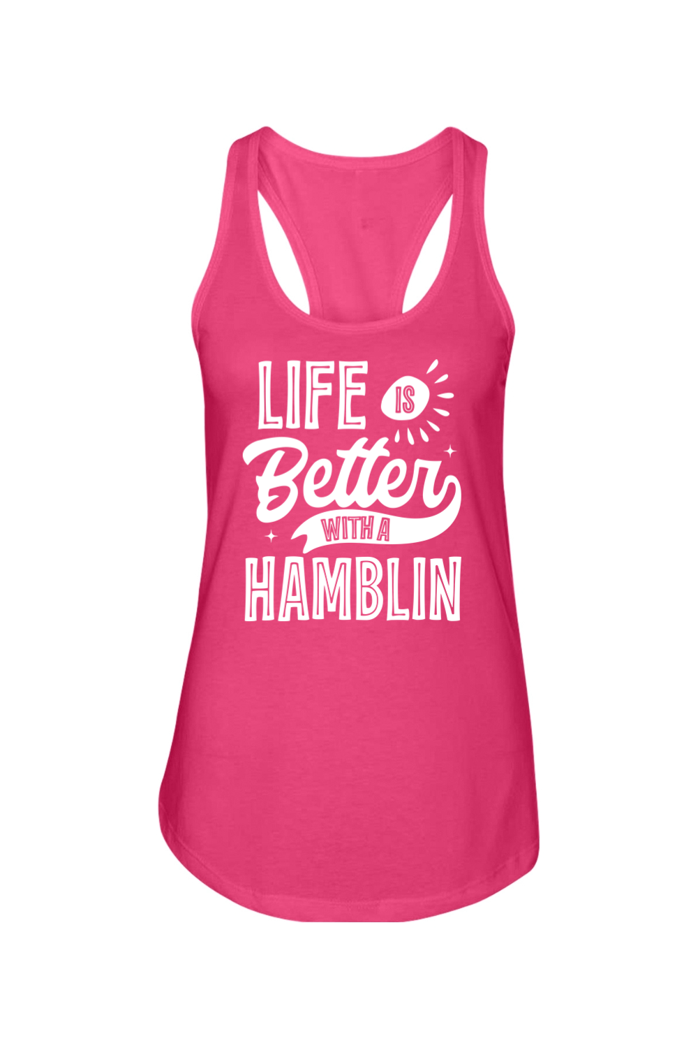 Hamblin Family Ladies Racerback Tank