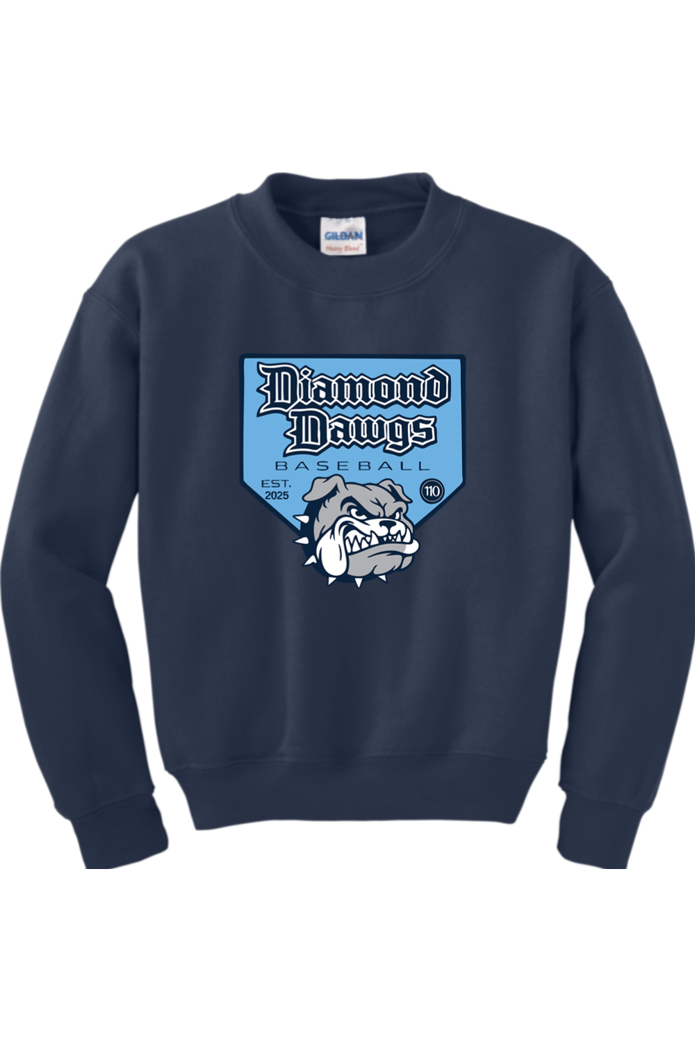Diamond Dawgs Youth Heavy Blend Crewneck Sweatshirt