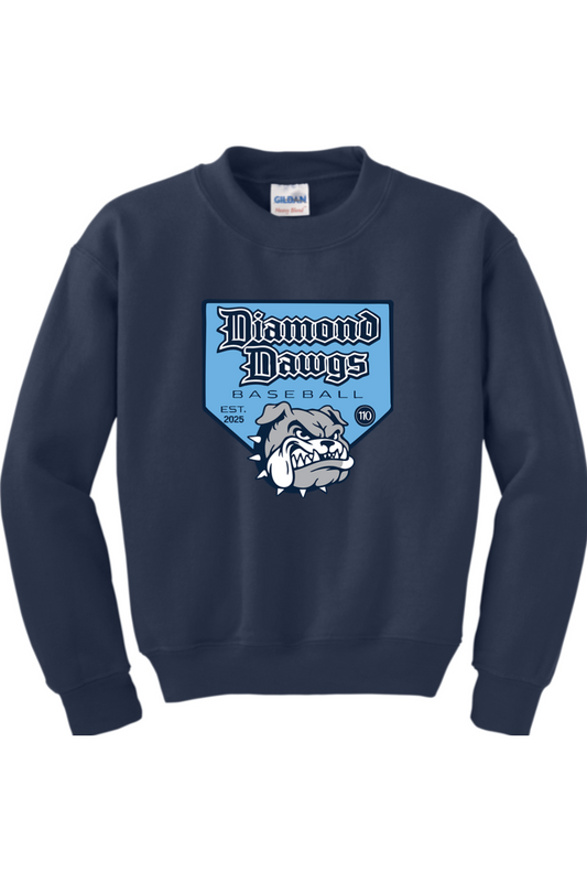 Diamond Dawgs Youth Heavy Blend Crewneck Sweatshirt