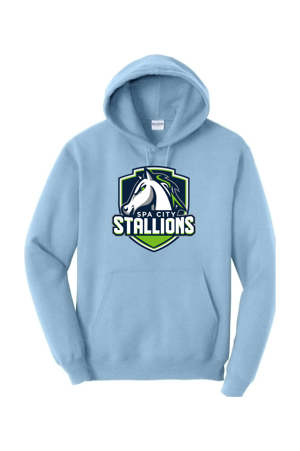 Spa City Stallions DTF Heavy Blend Hooded Sweatshirt
