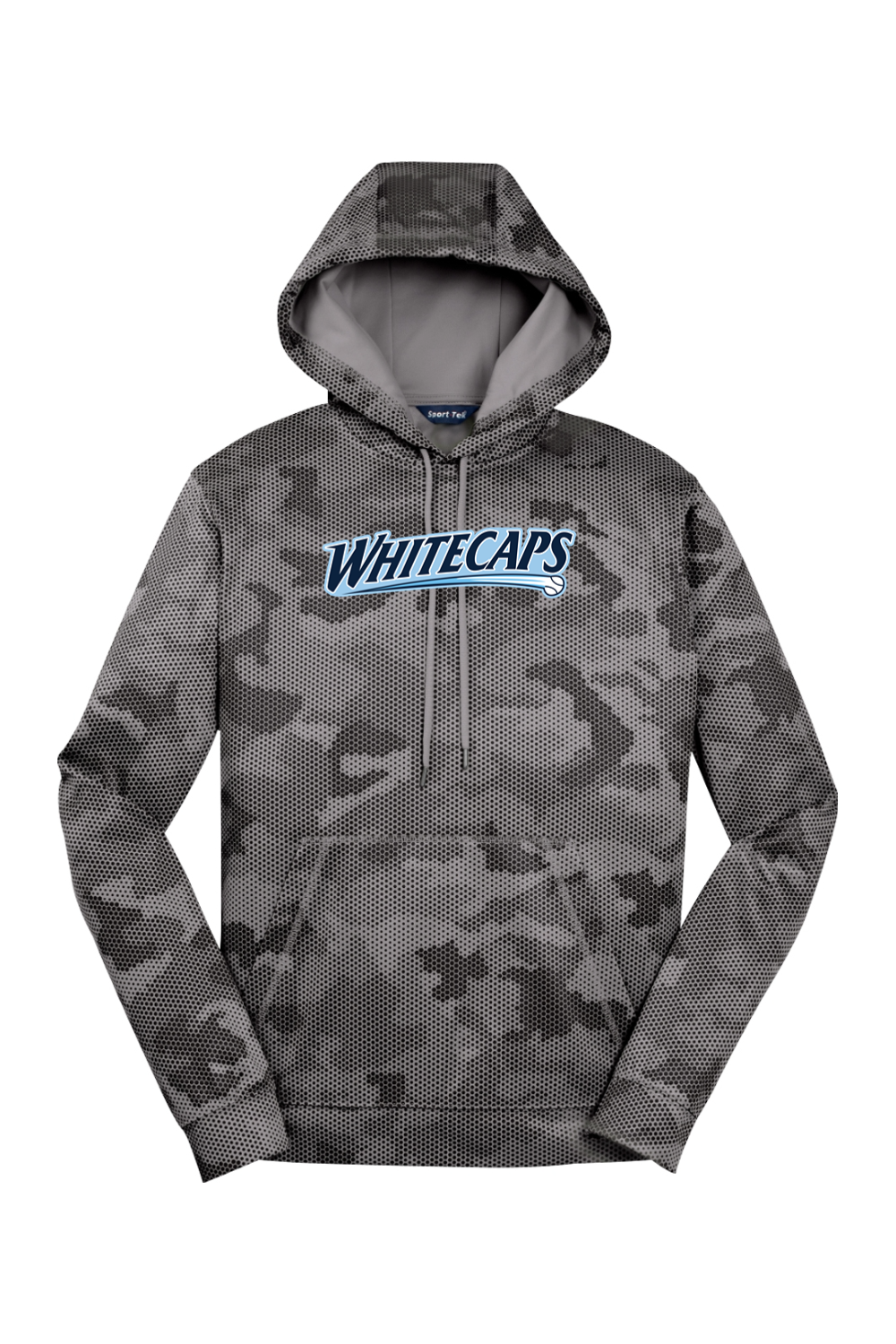 Whitecaps Baseball CamoHex Fleece Hooded Pullover