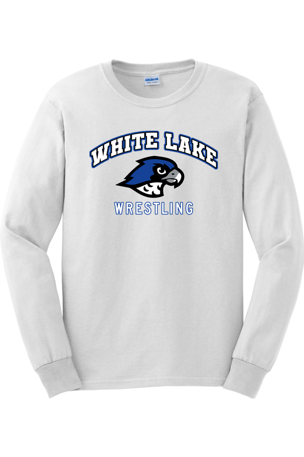 White Lake MS Wrestling DTF Ultra Cotton Long Sleeve T-Shirt