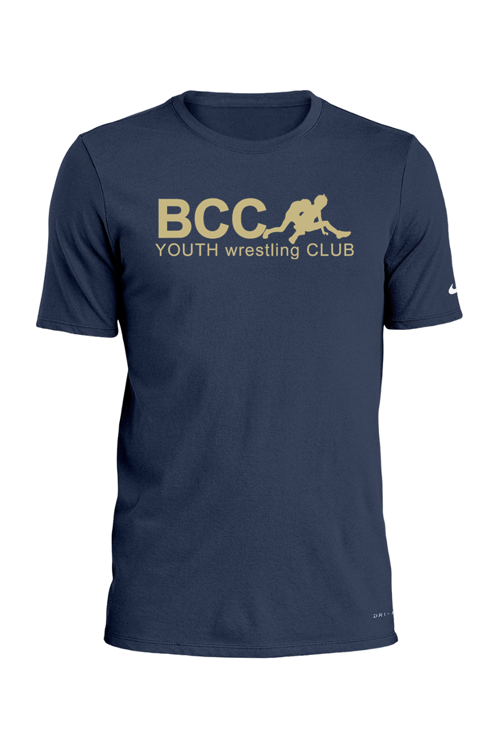 BCC Youth Wrestling Nike Dri-FIT Cotton/Poly Tee