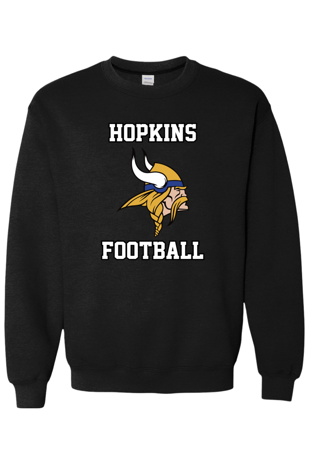 Hopkins High School Football DTF Heavy Blend Crewneck Sweatshirt