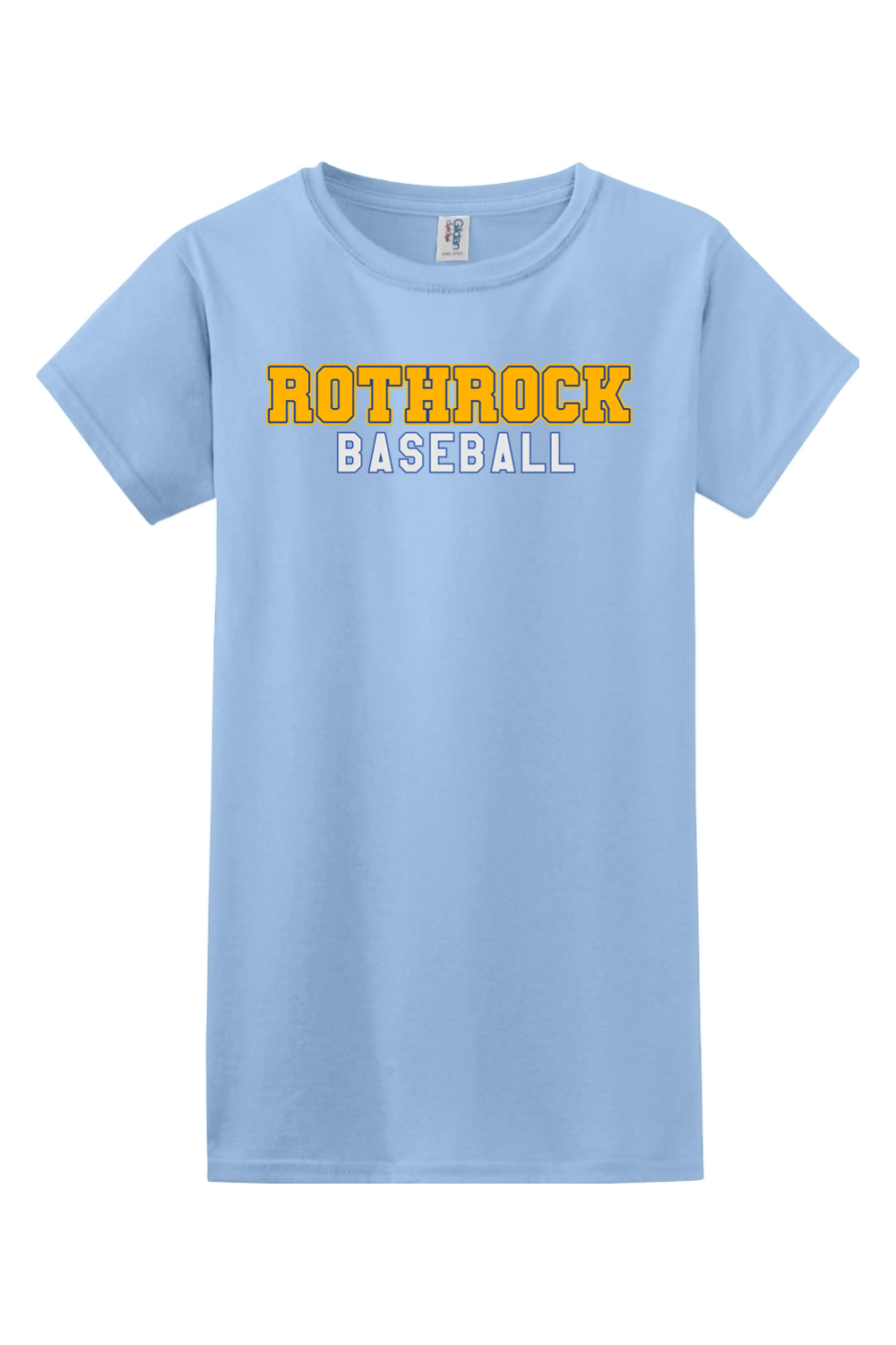 Rothrock Baseball Softstyle Ladies' T-Shirt
