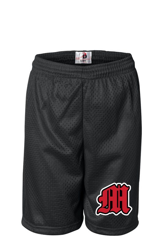 Badger Youth Pro Mesh 6" Shorts