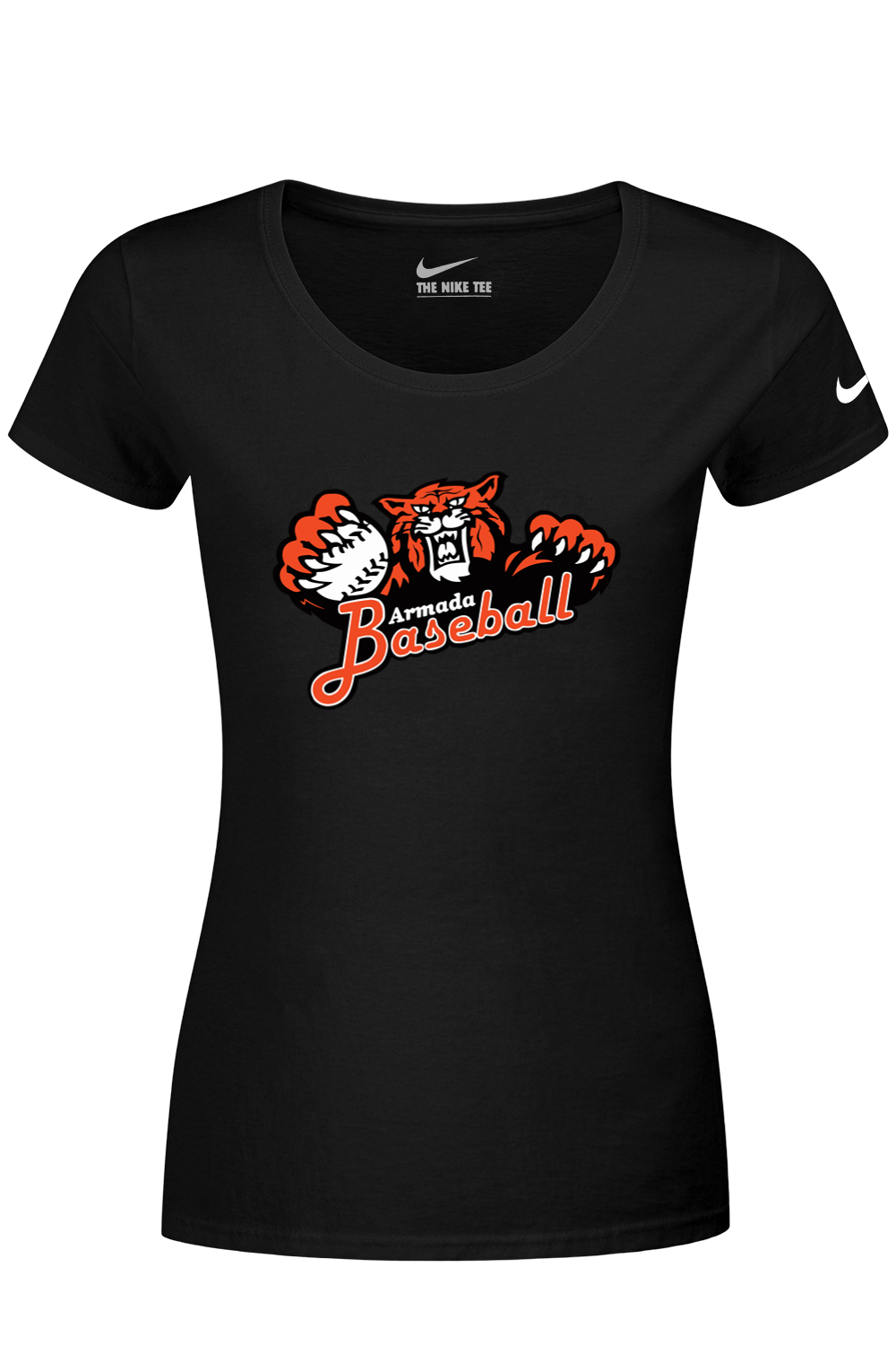 Armada Baseball Nike Ladies Dri-FIT Cotton/Poly Scoop Neck Tee
