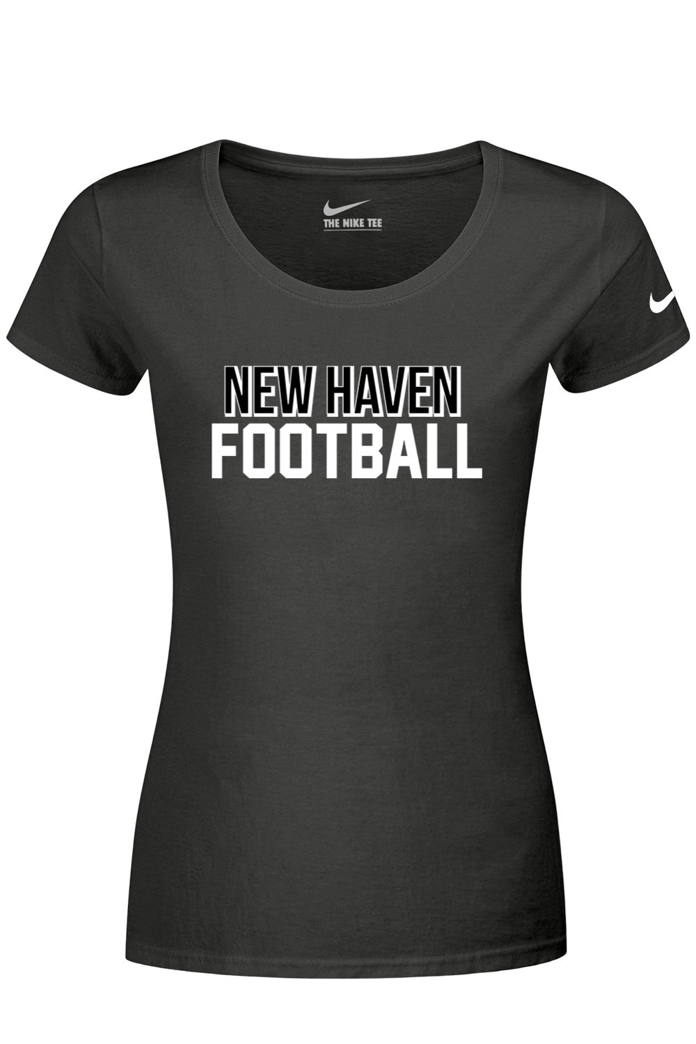 New Haven DTF Nike Ladies Dri-FIT Cotton/Poly Scoop Neck Tee