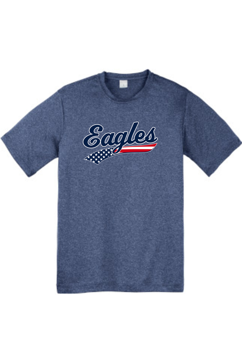 Watervliet Eagles Baseball DTF Youth Heather Contender  Tee