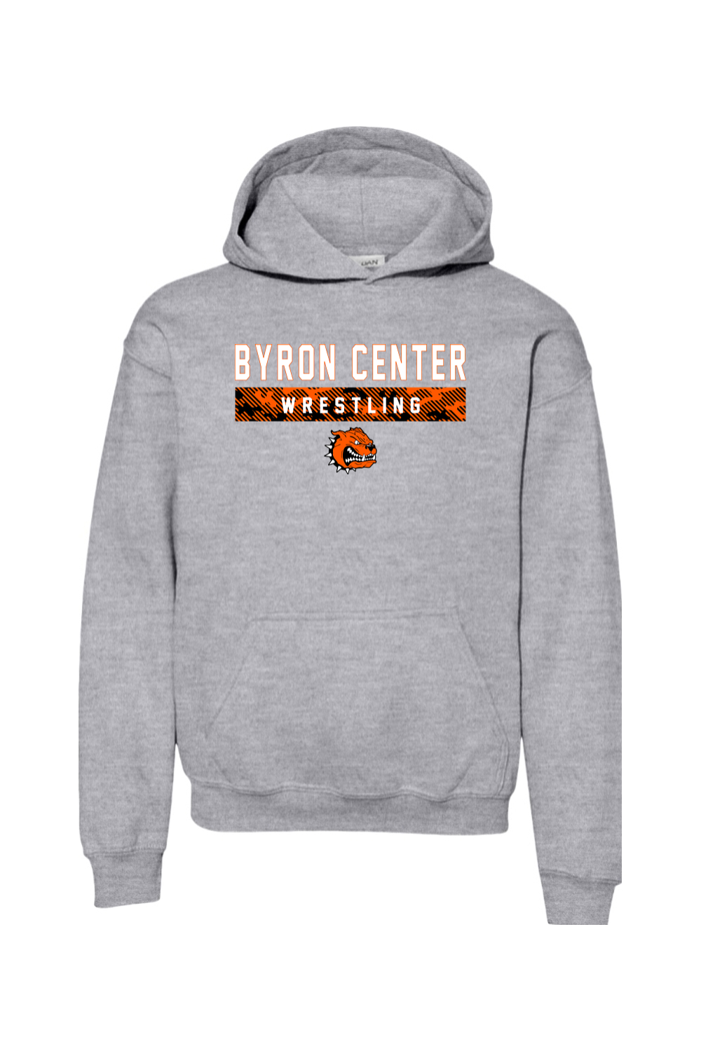 BC Boys Youth Wrestling DTF Youth Heavy Blend Hooded Sweatshirt