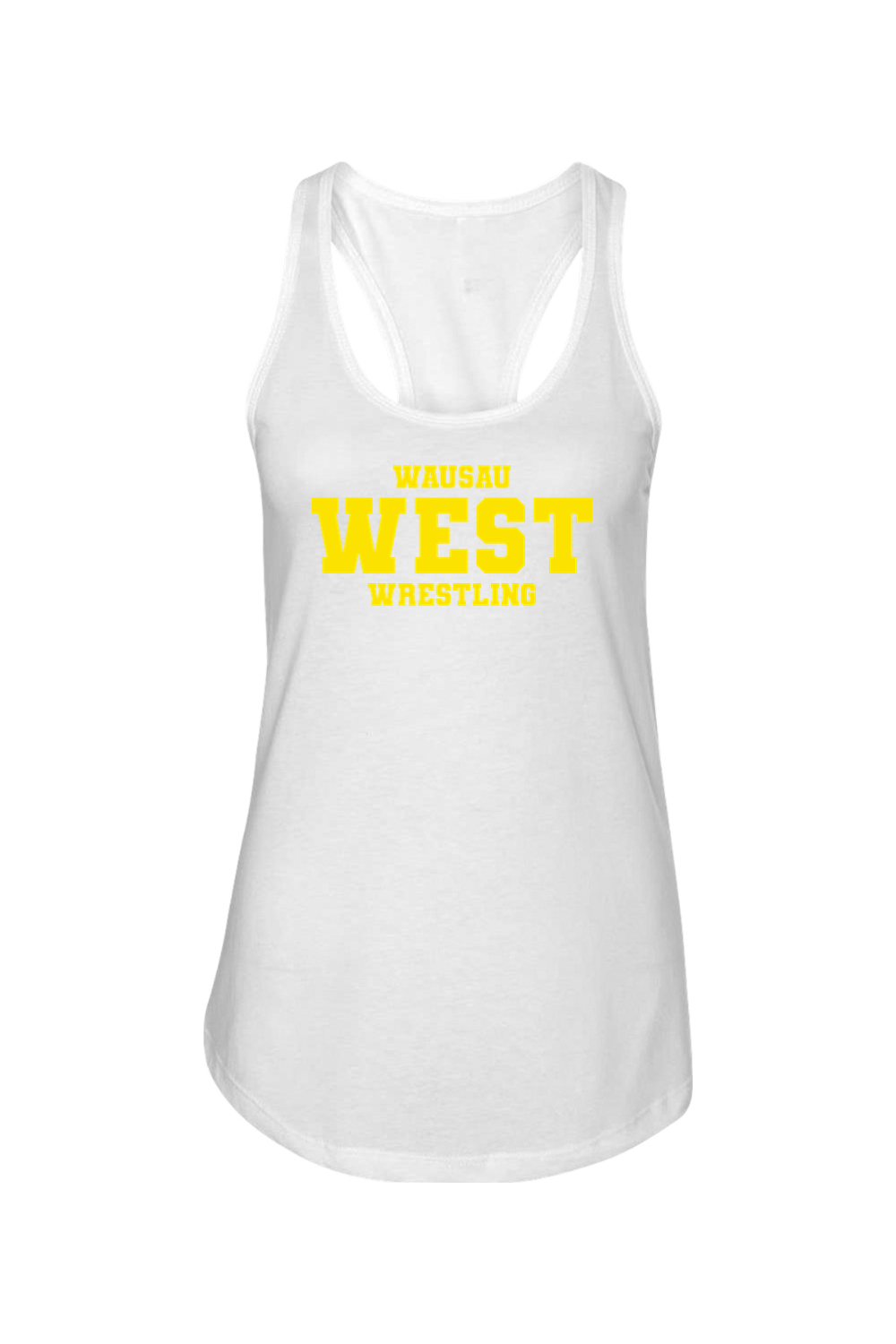 Wausau West Wrestling DTF Ladies Racerback Tank