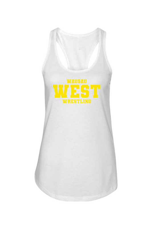Wausau West Wrestling DTF Ladies Racerback Tank