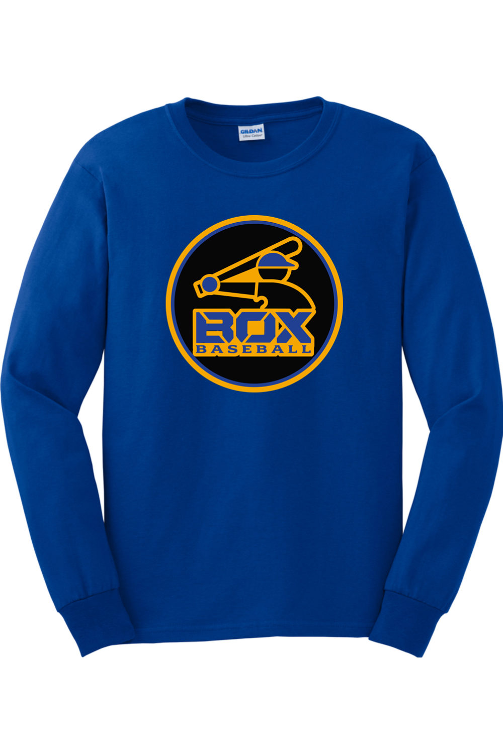 Jet Box Baseball DTF Cotton Long Sleeve T-Shirt