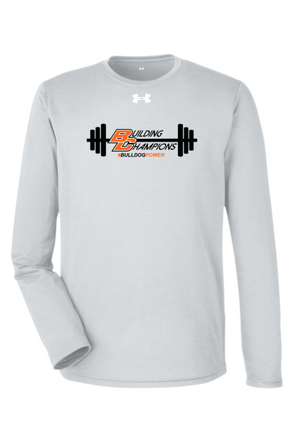 Bulldog Power DTF Under Armour Men's Team Tech Long-Sleeve T-Shirt