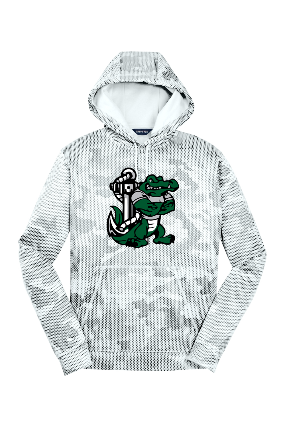 West Bloomfield Football Sport-Wick CamoHex Fleece Hooded Pullover