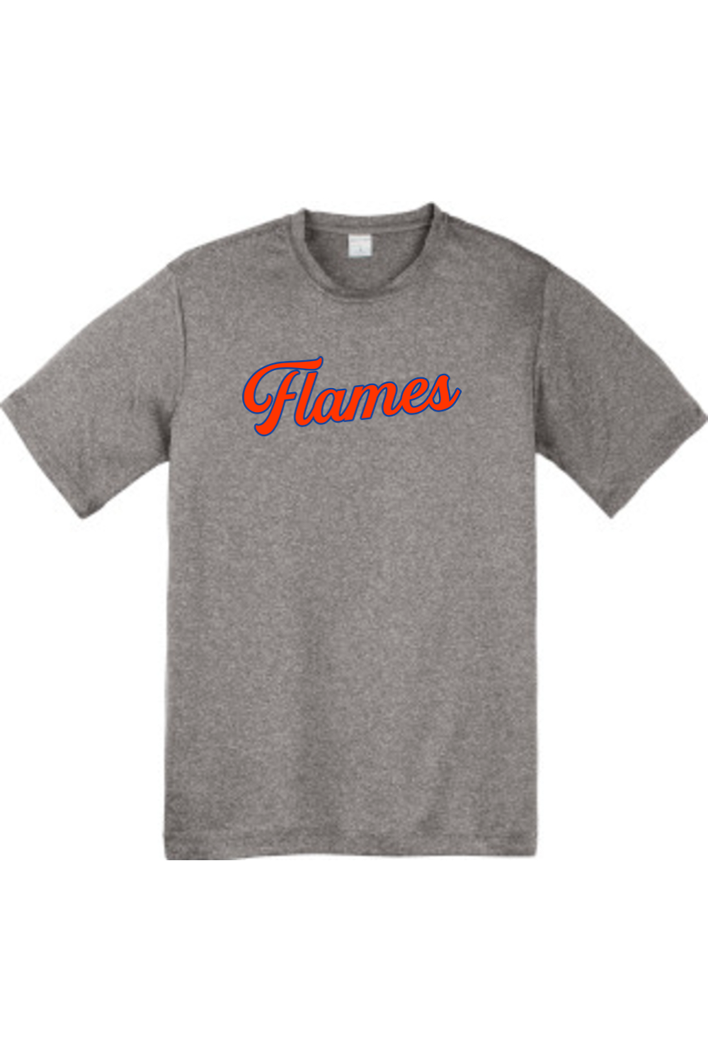 Flames MI Team DTF Youth Heather Contender  Tee
