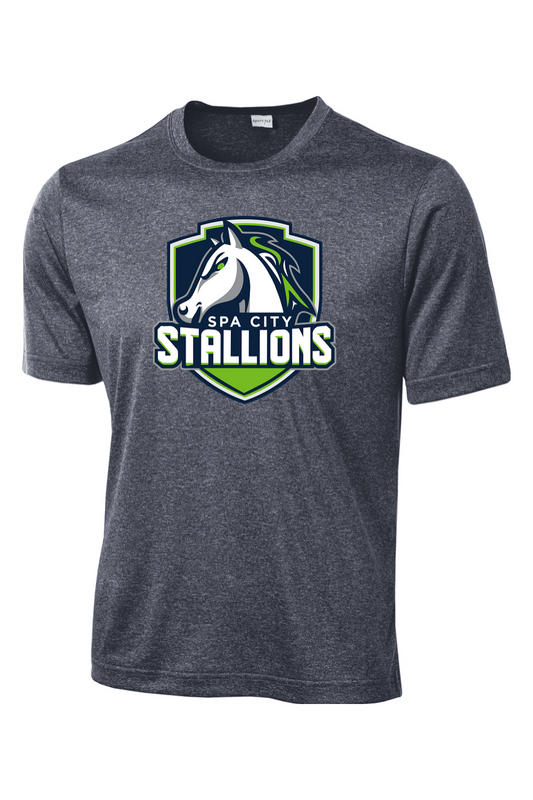 Spa City Stallions DTF Heather Contender Tee