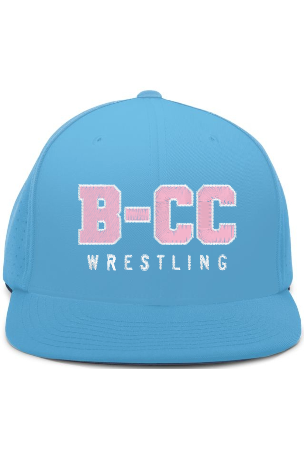 B-CC Wrestling Embroidery Perforated F3 Performance Flexfit Cap