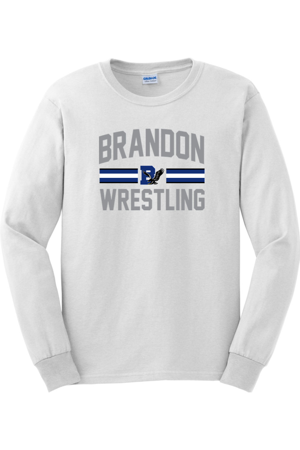 Brandon MS Wrestling DTF Ultra Cotton Long Sleeve T-Shirt