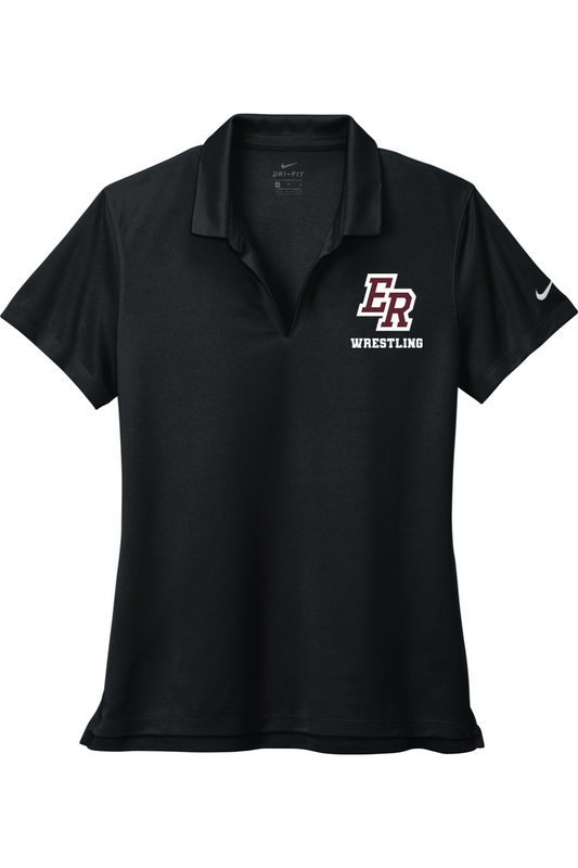 Eaton Rapids Wrestling DTF Nike Ladies Dri-FIT Micro Pique 2.0 Polo