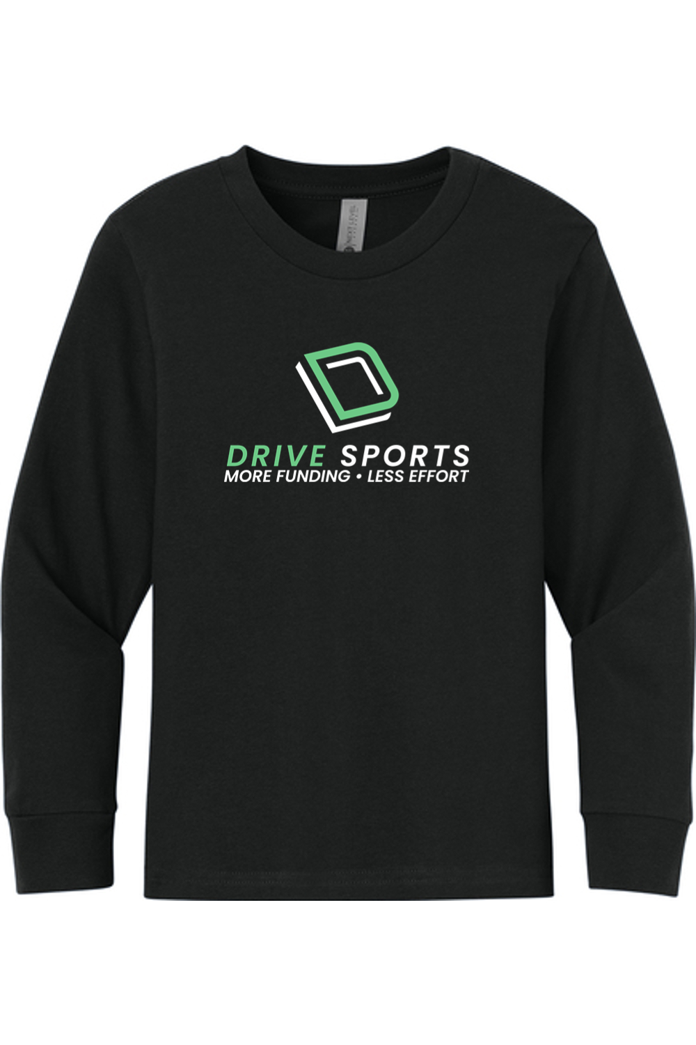 Drive Sports DTF Youth Cotton Long Sleeve T-Shirt