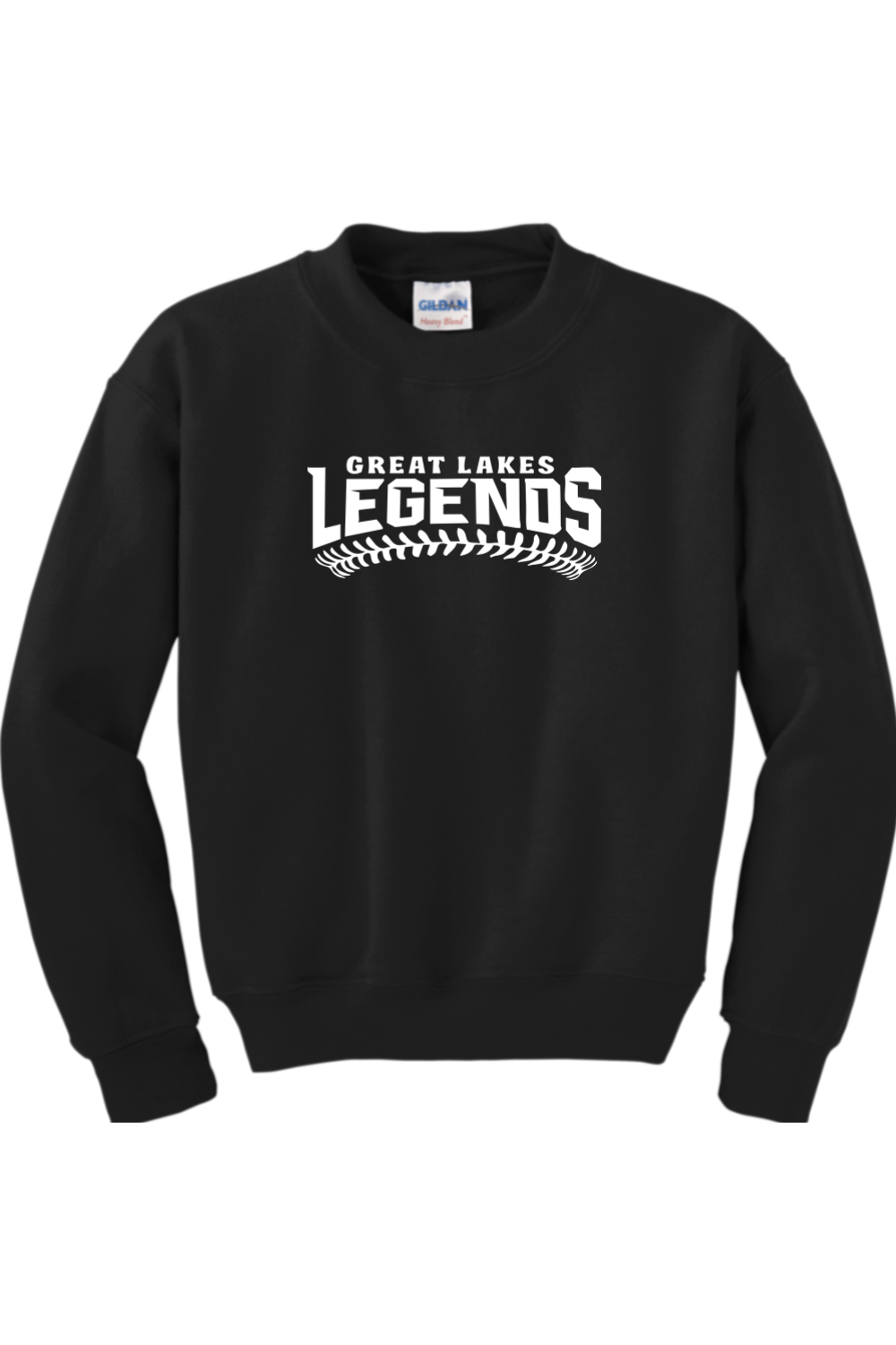 Great Lakes Legends Youth Heavy Blend Crewneck Sweatshirt