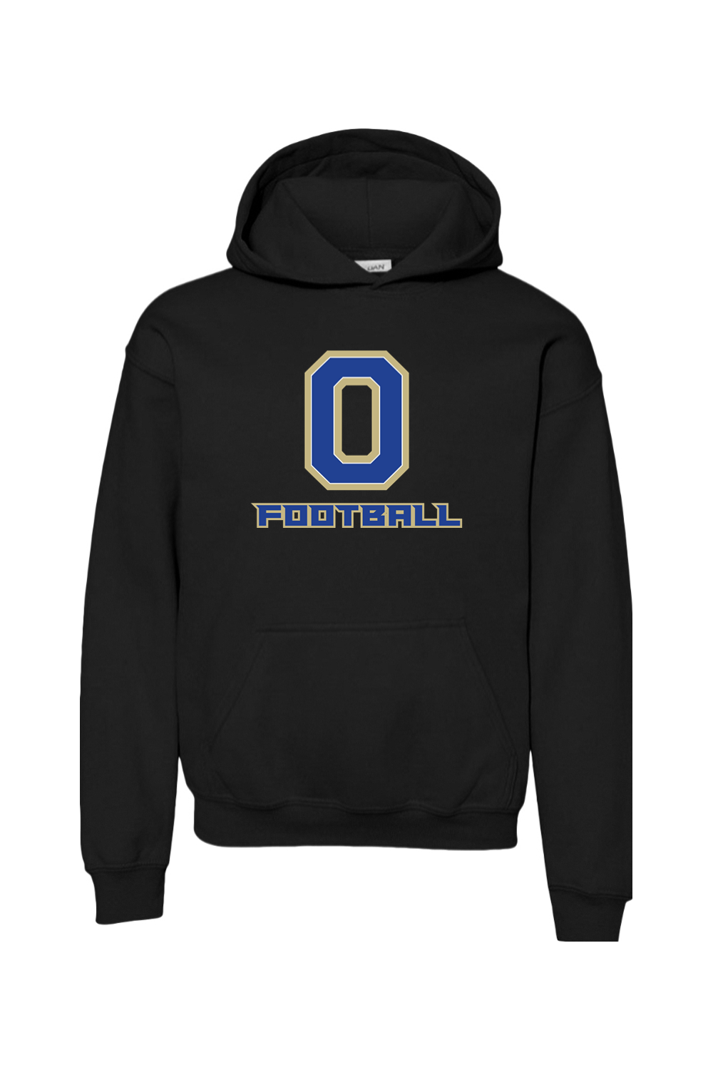 Onekama Portagers Football Youth Heavy Blend Hooded Sweatshirt