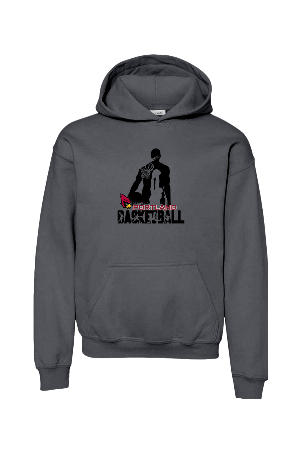 Portland Raider Basketball Youth Hooded Sweatshirt