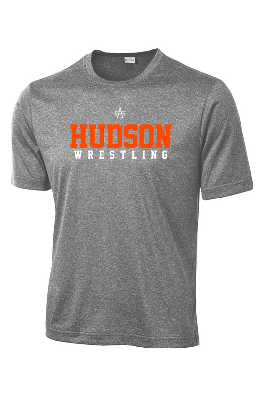 Hudson Wrestling DTF Heather Contender Tee