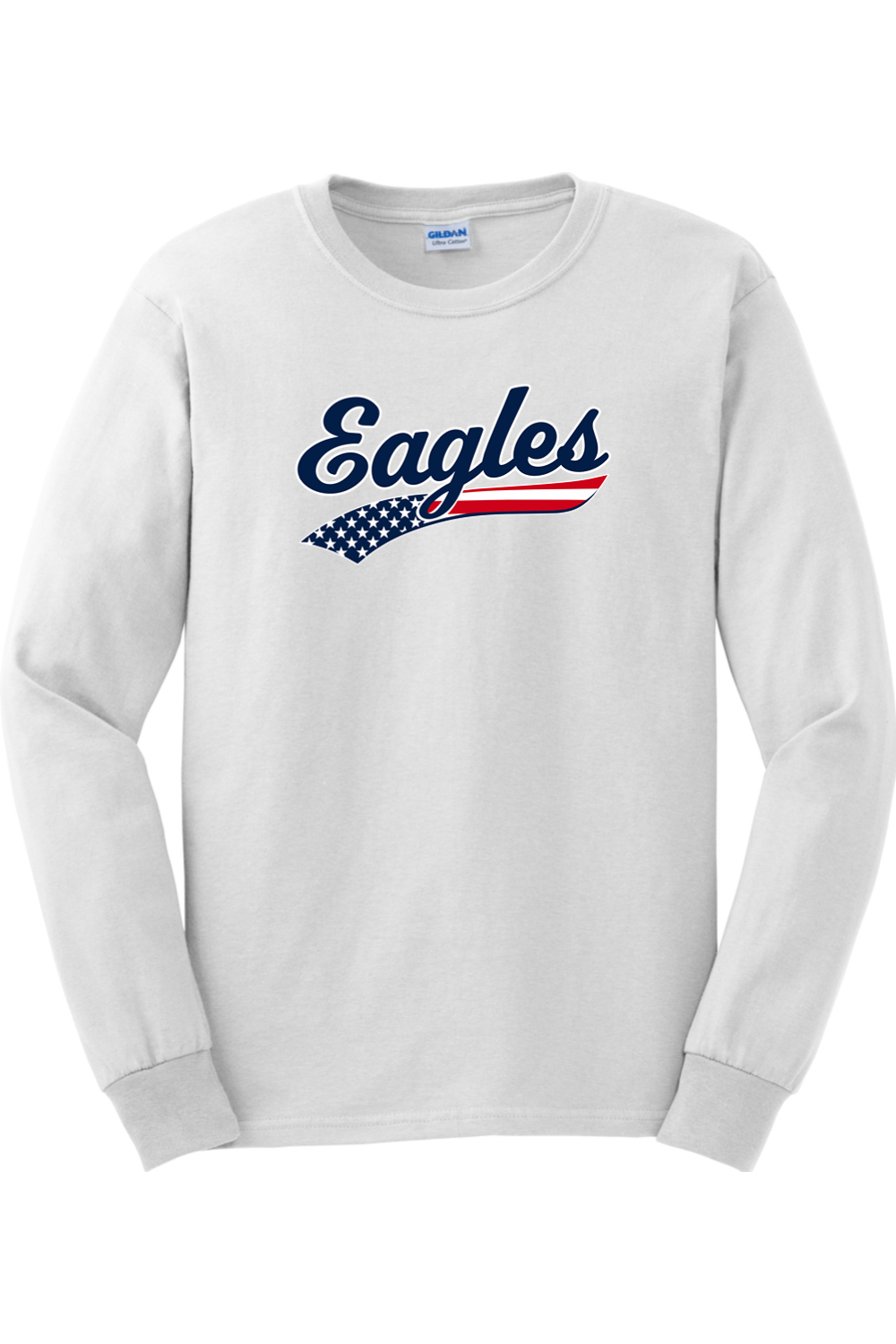 Watervliet Eagles Baseball DTF Gildan Ultra Cotton Long Sleeve T-Shirt