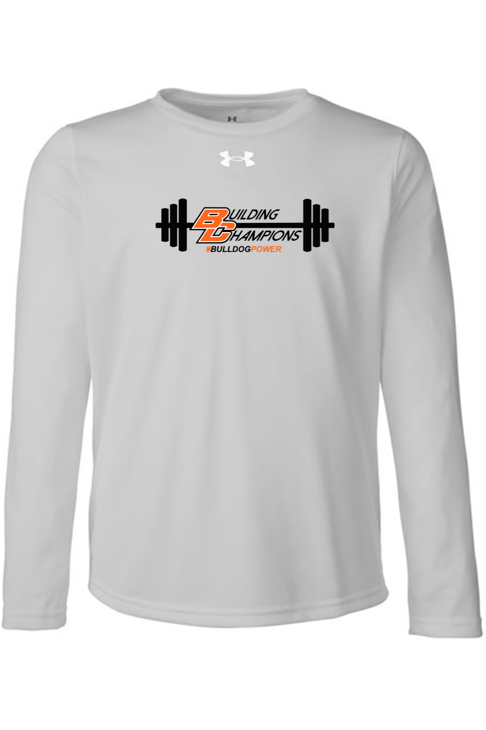 Bulldog Power DTF Under Armour Youth Tech Team Long Sleeve T-Shirt