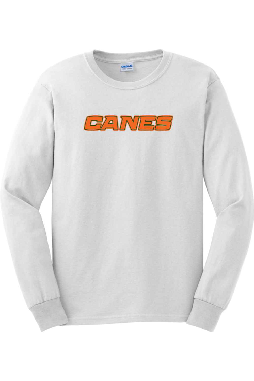 Canes Ultra Cotton Cotton Long Sleeve T-Shirt