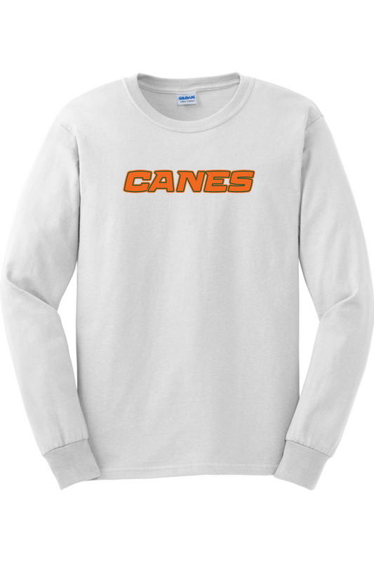 Canes Ultra Cotton Cotton Long Sleeve T-Shirt
