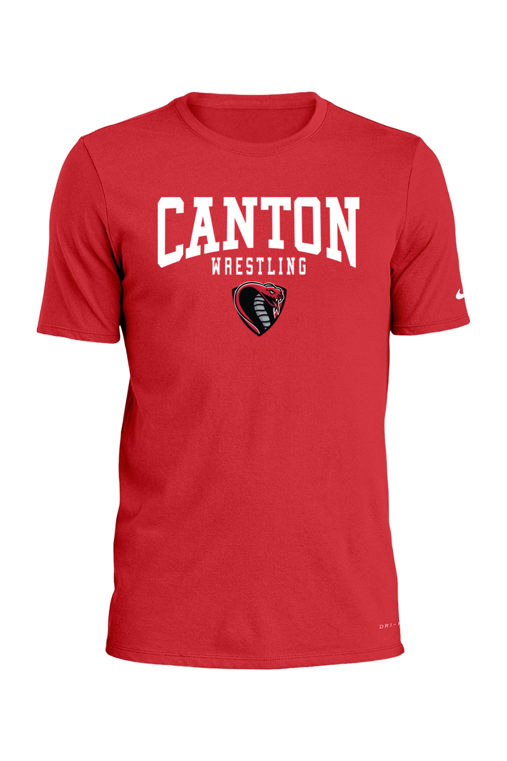 Canton Wrestling DTF Nike Dri-FIT Cotton/Poly Tee